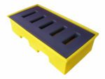 PALLET PARA CONTENCAO DE DERRAMAMENTO 2 TAMBORES