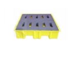 PALLET PARA CONTENCAO DE DERRAMAMENTO 4 TAMBORES