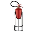 SUPORTE INOX PARA EXTINTOR